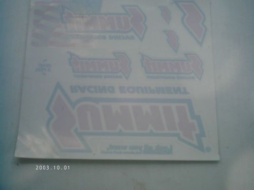 Summit racing multi-decal sheets car  cling type