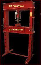 Hydraulic press and parts 50 ton press air/hydraulic