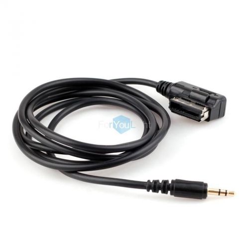 Ami mmi interface to 3.5mm aux music cable adapter fr audi q5 q7 a8 s5 a6l a5 a4
