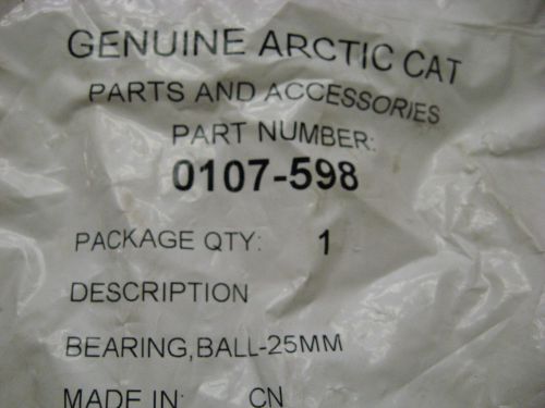 Arctic cat new oem bogey wheel bearing 0107-598  #2763