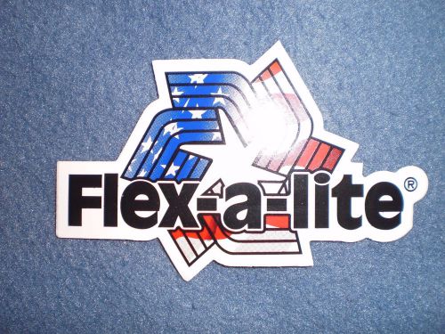 ~flex-a-lite~ racing decal