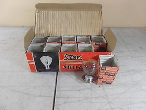 Lot of 10 vtg nos stanley 6v25/25w auto lamp bulbs a5655k in original box (2)