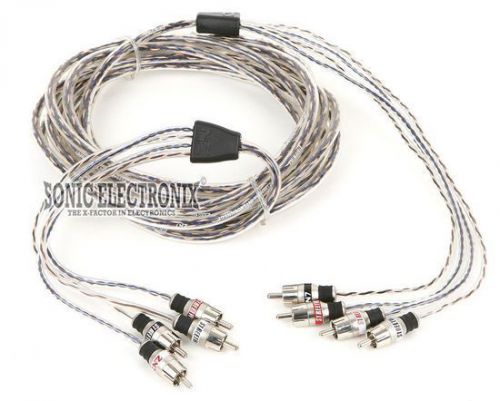 New! streetwires zn7450 16.4 ft. of zn7 4-channel rca interconnect signal cable