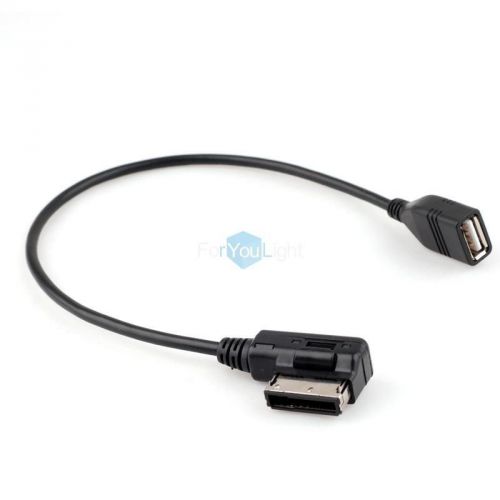 Ami mmi interface to usb flash drive music adapter cable for audi q5 q7 a6l a4l