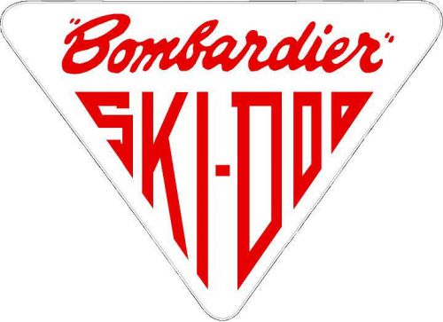 #684 (1) 3&#034; ski-doo racing bee skidoo bombardier vinyl decal laminated stickers
