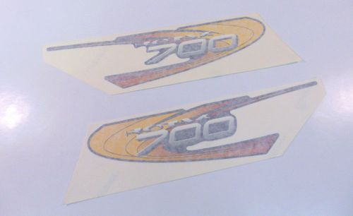 2002 genuine ski-doo mxz 700 lower side hood nos oem decals 415128163 rotax