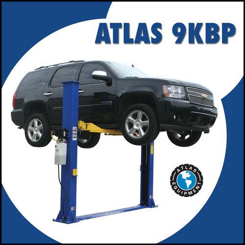  atlas 2 post auto lift 9,000 lb. capacity car vehicle truck lift baseplate new