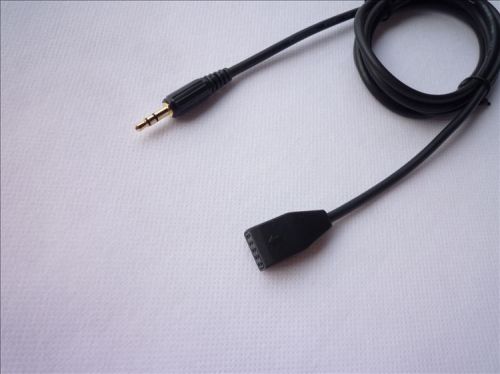 Aux adapter kabel bmw e46 business cd radio für ipod iphone mp3 line in 10 pol