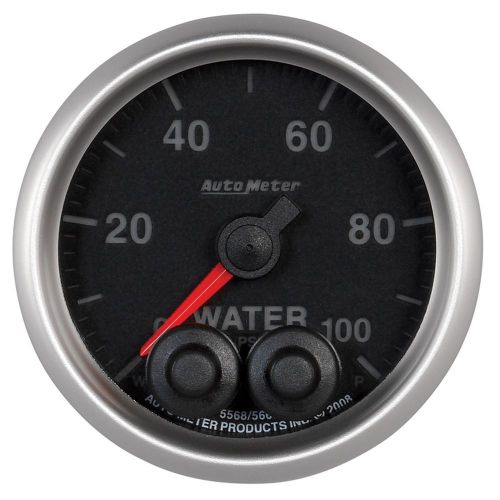 Auto meter 5668 elite series; water pressure gauge