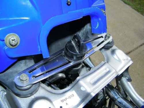 Yamaha banshee hide a key bracket stainless steel