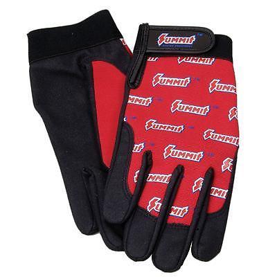 Summit gloves red summit logo synthetic leather x-large pair 530511