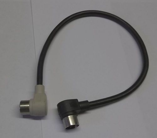 Blaupunkt 4-channel 6-pin 90 degree male amplifier loop extension connector