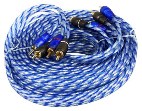 Rockville rtr254 25 foot 4 channel twisted pair rca cable split pin, 100% copper