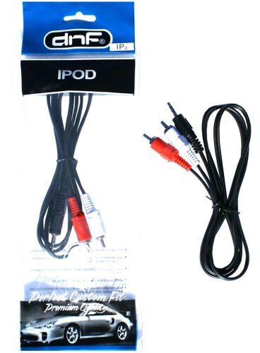 10 pack 4ft 3.5 mm aux male to 2 rca cable for mp3 + ipod + stereo + smartphones