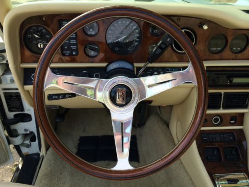 Rolls royce corniche 1971 - 1989 wood steering wheel new nardi  uk  australia