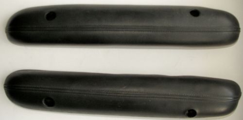 1967 1968  mustang  used oem original arm rests ( pair)  black