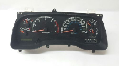 Speedometer cluster mph with tachometer fits 98 dodge 2500 pickup r26746