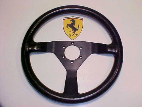 Momo steering wheel_ferrari_leather_14&#034;_10-84