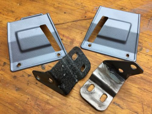68 mustang fastback non-fold down seat brackets