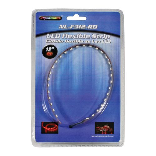 Nippon america  nlf312rd pipedream 12&#034; high intensity flexible led strip cut