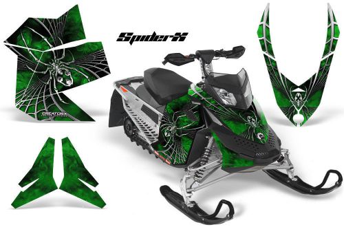 Ski-doo rev xp snowmobile sled creatorx graphics kit wrap decals spiderx sxg