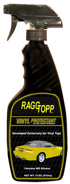Raggtopp convertible vinyl protectant spray-no silicone