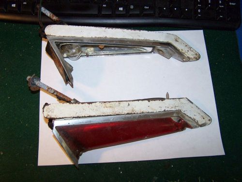 1962 cadillac taillights tail lights set 1960s ?? guide gm 62 caddy