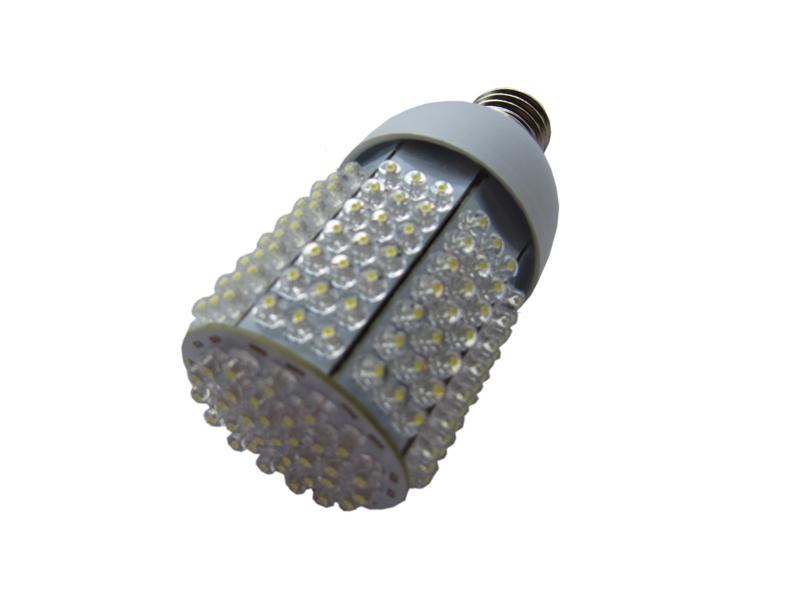 10 x e27 screw 10w 201-leds corn light bulb lamp pure white 360°dc12-24v
