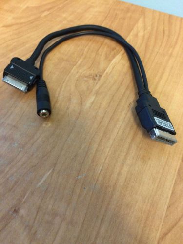 Mercedes benz iphone ipod aux interface cable adapter oem #a0038270404