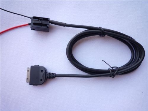 Ipod iphone 4/4s audio input cable aux line for opel cd30 cd70 dvd 90 navi cdc40