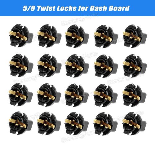 20pcs 5/8 dash bulb sockets for #194 bulbs for chrysler dodge plymouth