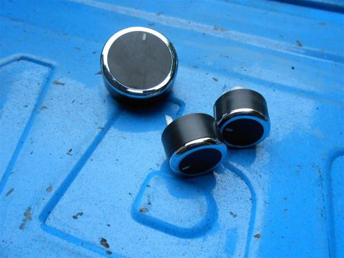 2002 buick rendevous ac heater climate control knobs 3pc set nice!