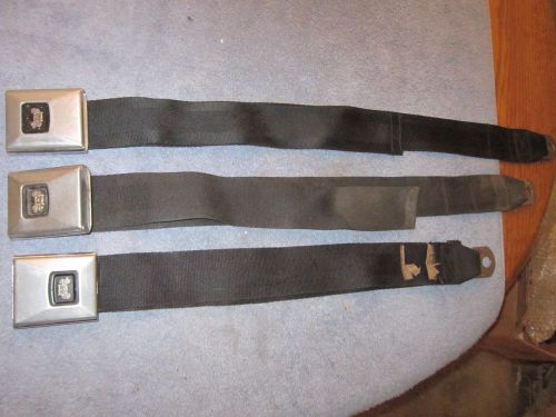 1966 pontiac and gto deluxe seat belts