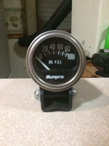 Oil pressure gauge