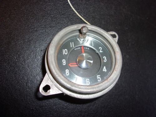 1955 buick clock    -  b340