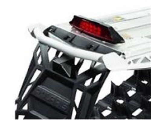 Polaris pro-ride snowmobile aluminum extreme rear bumper white rmk pro 600 800