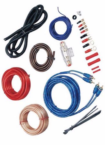 Soundclass 8 gauge amp kit set amplifier install wiring complete installation