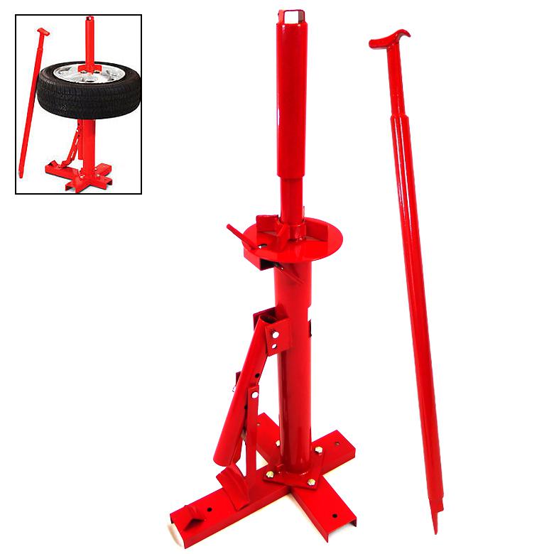 New manual portable hand tire changer bead breaker tool mounting home shop auto