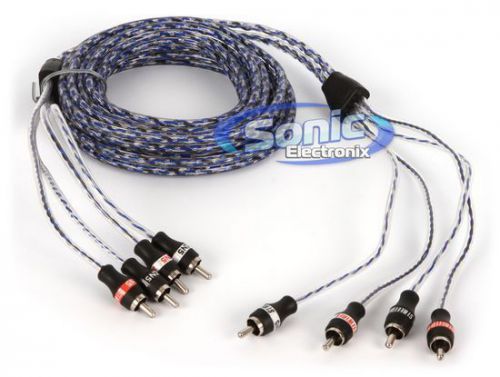 Streetwires zn5435 11.5 ft. (3.5 m) zn5 4-channel rca audio interconnect cable