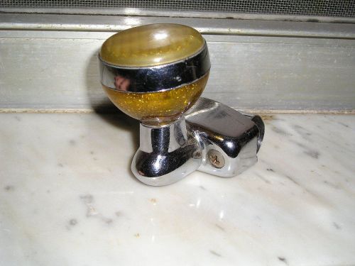 Rare metal flake hollywood flip away suicide spinner knob ford dodge chevy cord