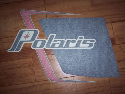 Polaris pro  decal left side or rear truck window decal or trailer decal