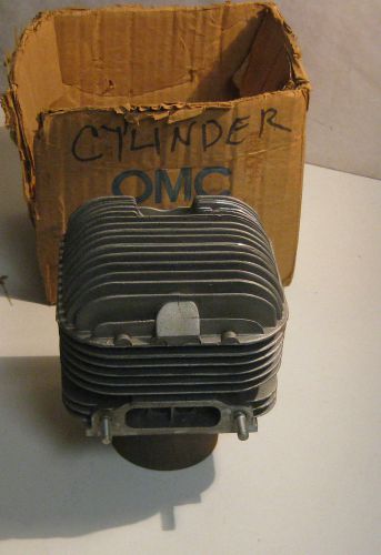 O.m.c opposed twin 370 362cc nos clylinder in great condition vintage snowmobile