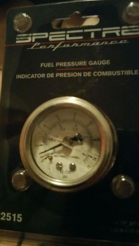 Spectre performance fuel pressure gauge model 2515