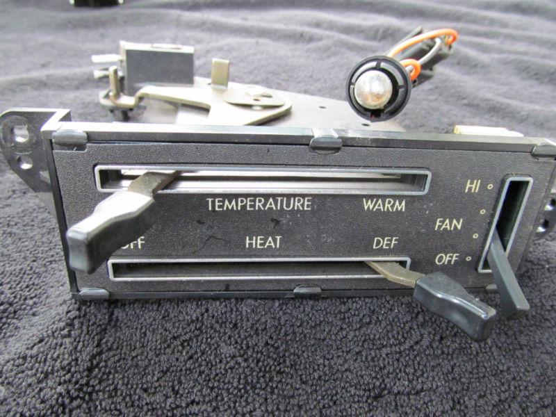 Exclnt 1976-77 dodge aspen dash heater control no a//c