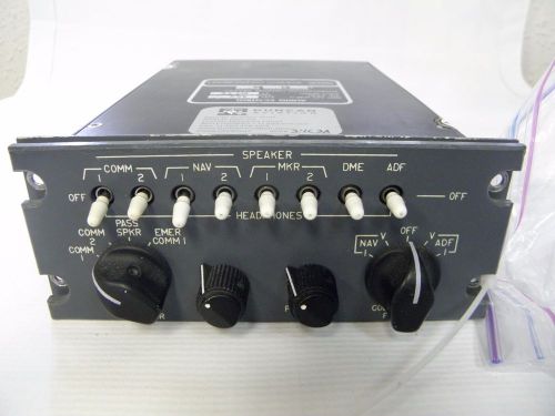 Avtech corporation 1630-1 audio panel 28v xx462