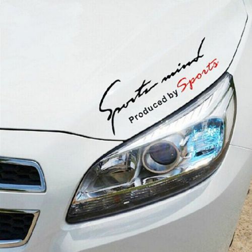 Cool decal on car lamp eyebrow posted brow reflective sport sticker new