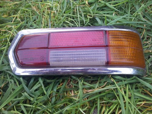 Mercedes benz w108 280s right tail light lens, chrome bezel and lamp assembly