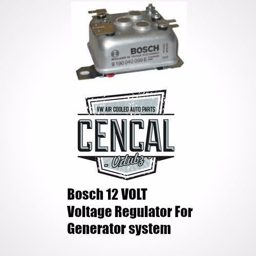 Bosch 30019 voltage regulator vw bug bus ghia type3 1967-1973 12 volt 113903803e