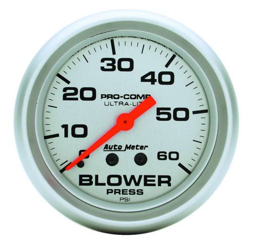 Auto meter 4402 pro comp blower pressure gauge