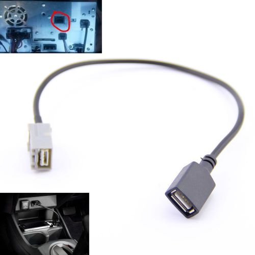 Usb cable adapter aux 2008 onwards for honda/civic/jazz/fit/cr-v/accord/cr-z